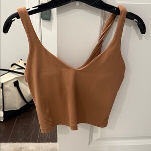 lululemon athletica Brown Align Top